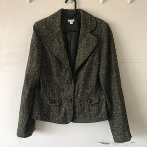 Vintage Apt 9 Blazer Suit Jacket Green 10 Medium